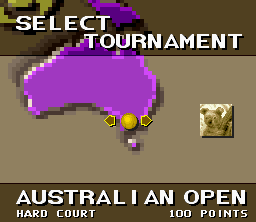 Jimmy Connors Pro Tennis Tour Screenshot
