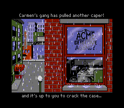 Where in the World Is Carmen Sandiego? Screenshot