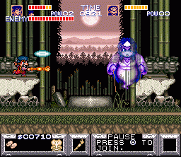 The Legend of the Mystical Ninja Screenshot