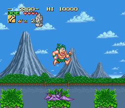 Joe & Mac: Caveman Ninja Screenshot