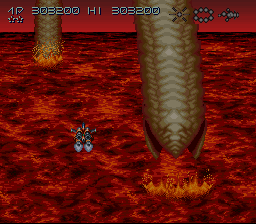 Axelay Screenshot