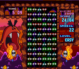 Tetris Attack Screenshot