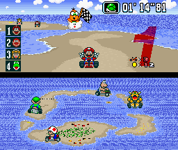 Super Mario Kart Screenshot