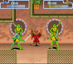 Teenage Mutant Ninja Turtles IV: Turtles in Time Screenshot