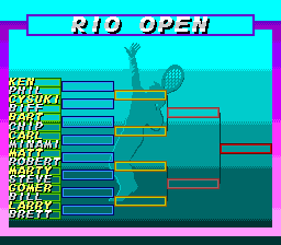 Super Tennis Screenshot