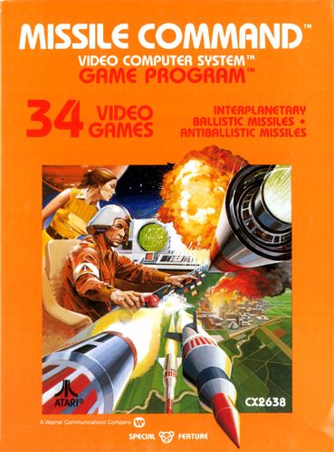Missile Command cover art