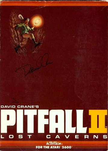 Pitfall II: Lost Caverns cover art