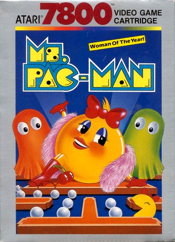 Ms. Pac-Man cover art