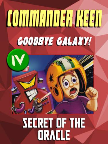 Commander Keen 4: Secret of the Oracle cover art