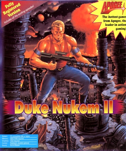 Duke Nukem II cover art