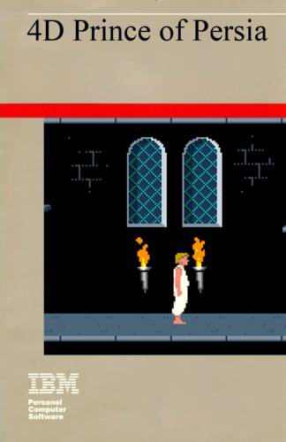 4D Prince of Persia cover art