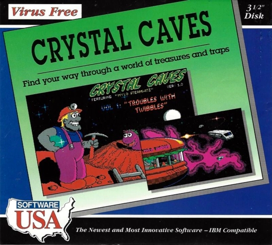 Crystal Caves 1: Troubles with Twibbles cover art
