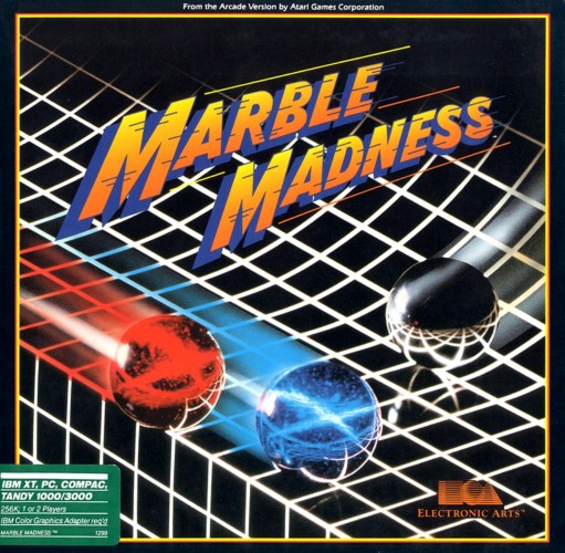 Marble Madness cover art