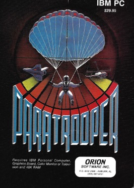 Paratrooper cover art