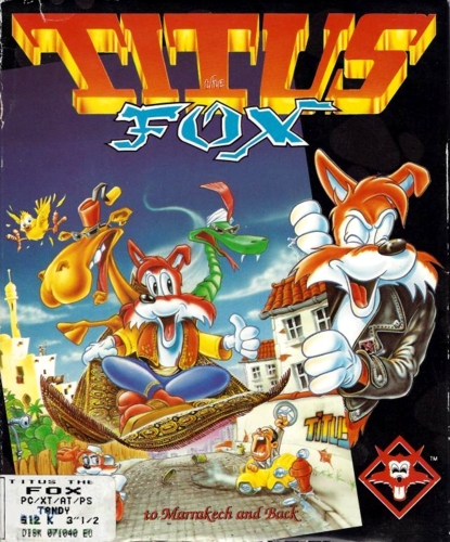 Titus the Fox: To Marrakech and Back cover art