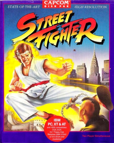 Street Fighter cover art