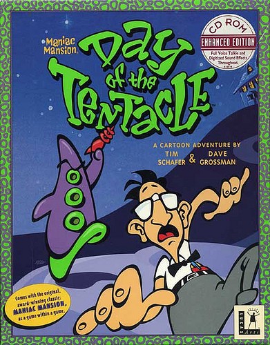 Maniac Mansion: Day of the Tentacle cover art