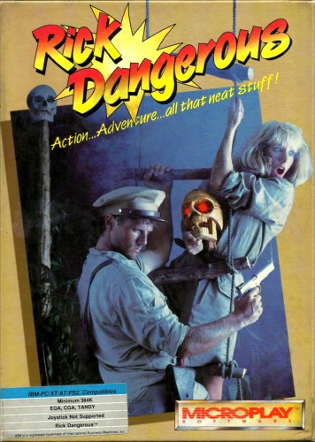 Rick Dangerous cover art
