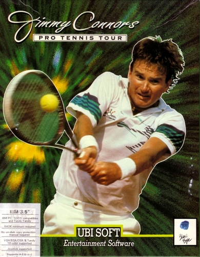 Jimmy Connors Pro Tennis Tour cover art