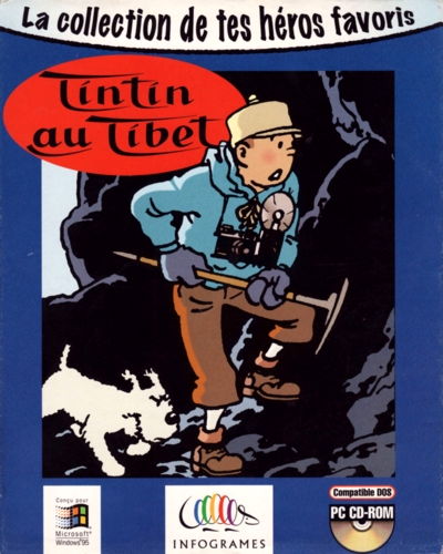 Tintin in Tibet cover art