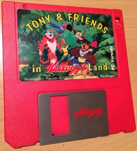 Tony and Friends in Kellogg’s Land cover art