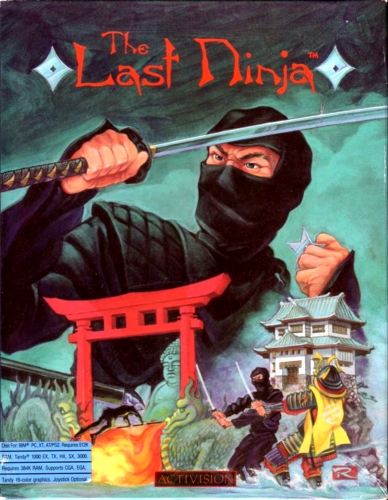 Last Ninja, The cover art