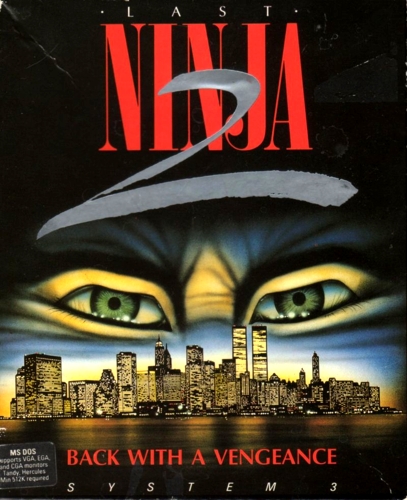 Last Ninja 2: Back with a Vengeance cover art