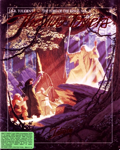 The Lord of the Rings, Vol. II: The Two Towers cover art