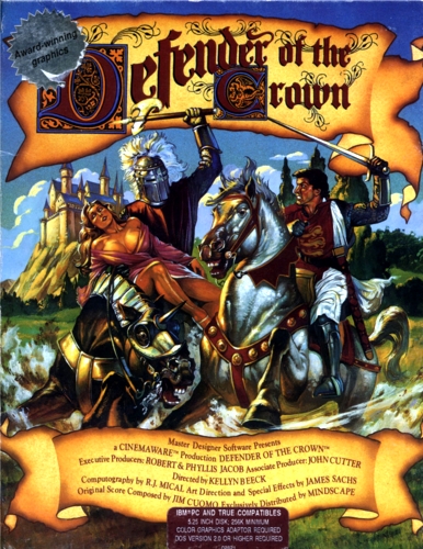 Defender of the Crown cover art
