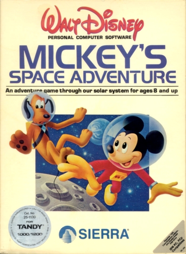 Mickey’s Space Adventure cover art