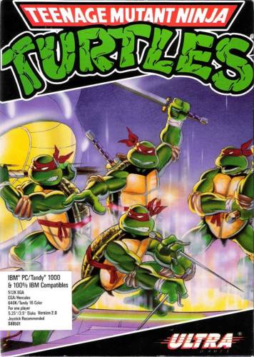 Teenage Mutant Ninja Turtles cover art