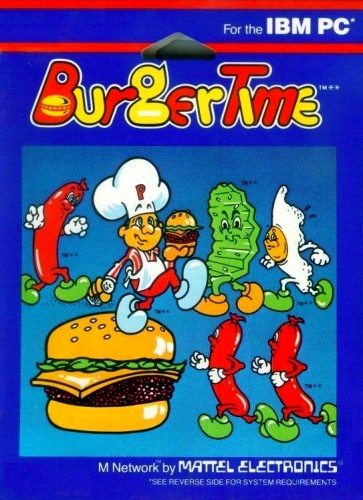 BurgerTime cover art