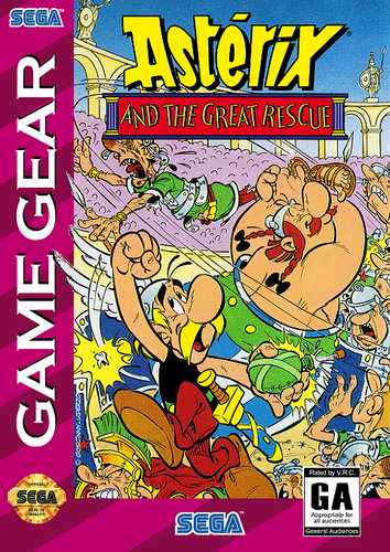 Astérix and the Great Rescue cover art