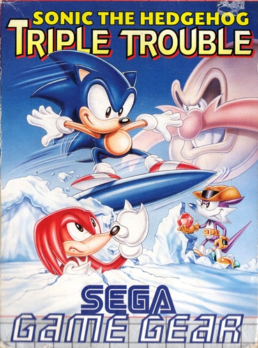 Sonic the Hedgehog: Triple Trouble cover art
