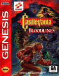 Castlevania Bloodlines cover art