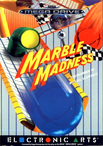 Marble Madness cover art