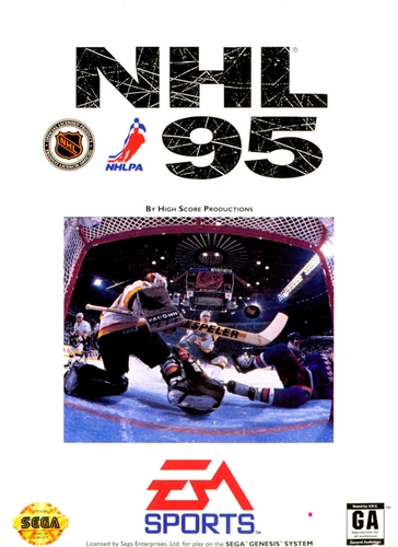 NHL 95 cover art