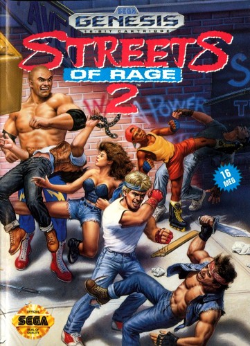Streets of Rage 2 cover art