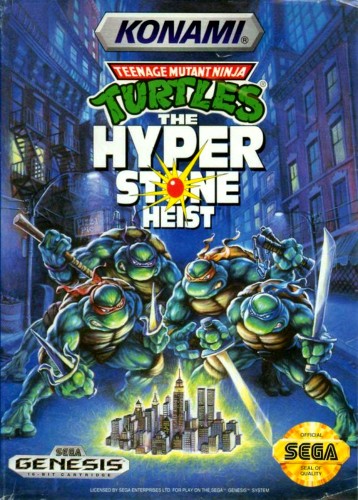 Teenage Mutant Ninja Turtles: The HyperStone Heist cover art