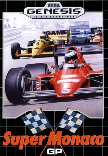 Super Monaco GP cover art