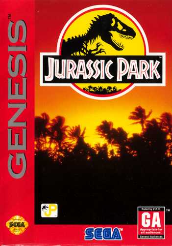 Jurassic Park cover art