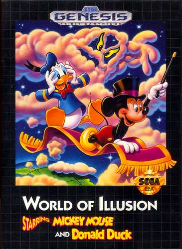 World of Illusion Starring Mickey Mouse and Donald Duck cover art