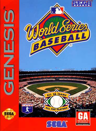 World Series Baseball cover art