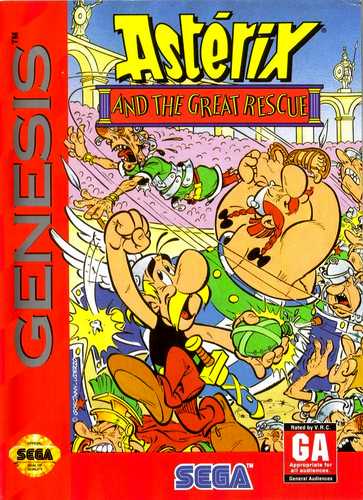 Astérix and the Great Rescue cover art