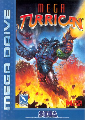 Mega Turrican cover art