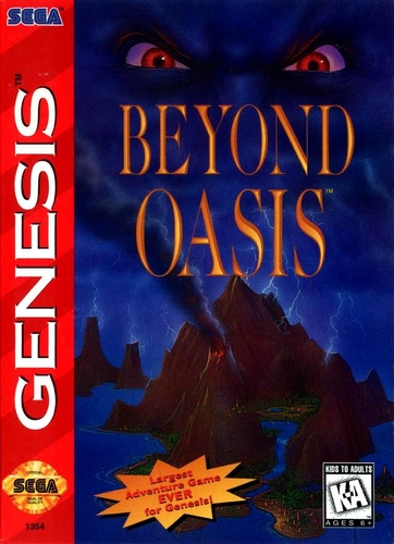 Beyond Oasis (The Story of Thor) cover art