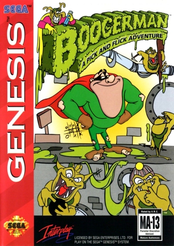 Boogerman: A Pick and Flick Adventure cover art