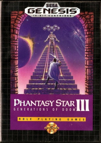 Phantasy Star III: Generations of Doom cover art
