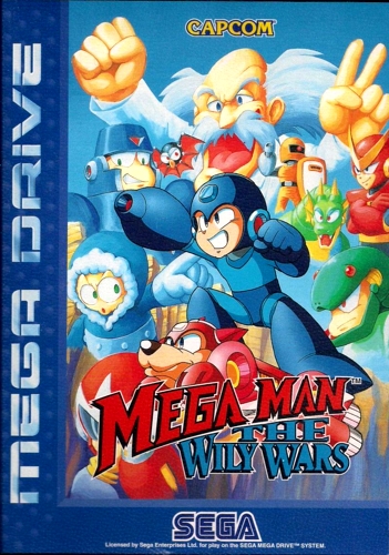 Mega Man: The Wily Wars cover art