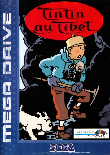 Tintin in Tibet cover art
